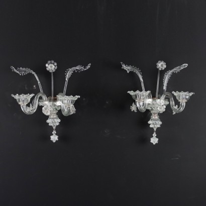 Pair of Murano appliques