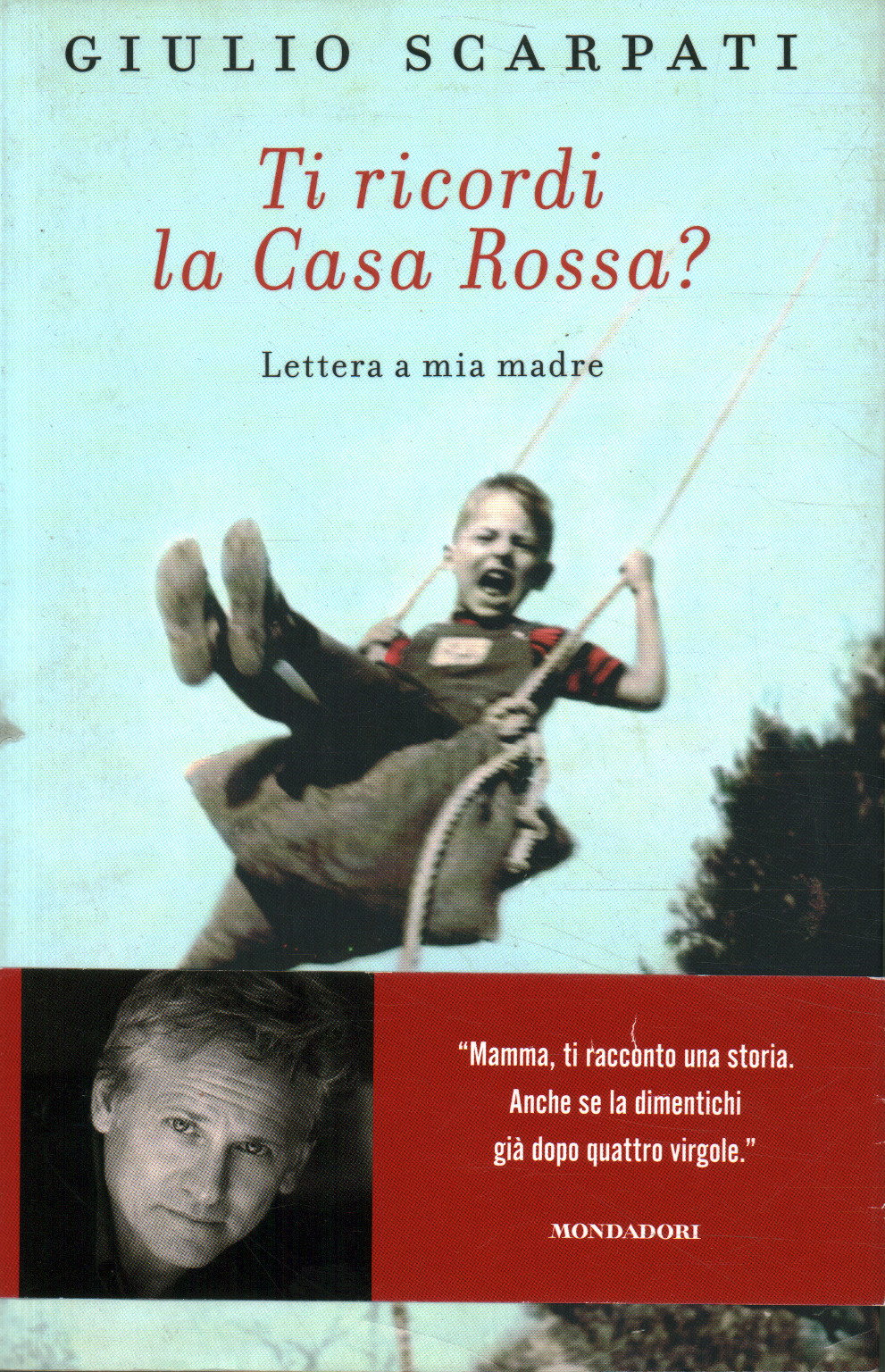Ti ricordi la Casa Rossa? Lettera a mia madre Giulio Scarpati usato Narrativa Italiana