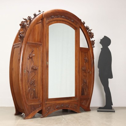 Camera: letto comodini, armadio, com,Camera: letto comodini, armadio, com,Arredo Camera da Letto attribuibile a