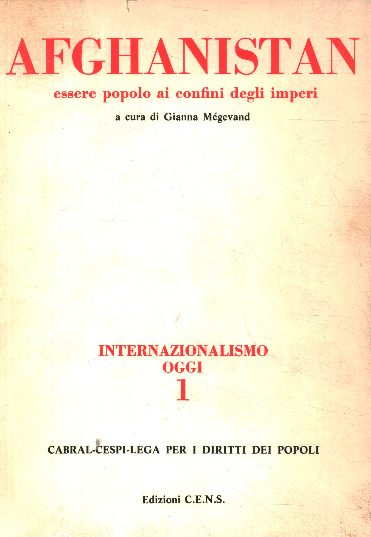 Afghanistan. Essere popolo ai confini de