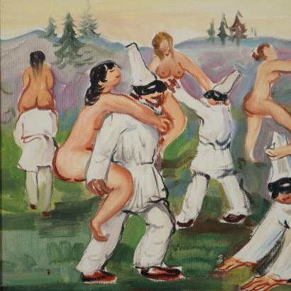 Painting by Mario Cortiello 1976,Pulcinella games,Mario Cortiello,Painting by Mario Cortiello 1976 ,Mario Cortiello,Mario Cortiello,Mario Cortiello,Mario Cortiello,Mario Cortiello