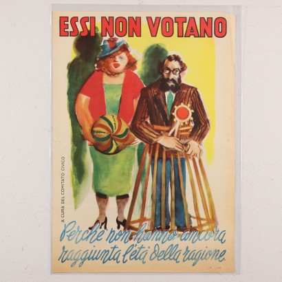 Group of political propaganda posters