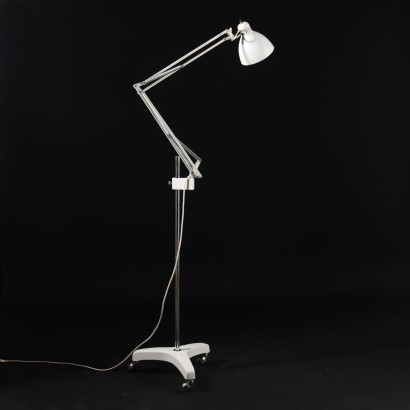 Lampe Design Naska Luxo Norway der 1960er Jahre Emailliertes Metall