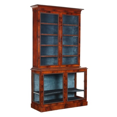 Vitrine Ancienne Victorienne Angleterre Deuxième Quatrième du '800