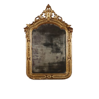 Mirror with Mecca Gilding