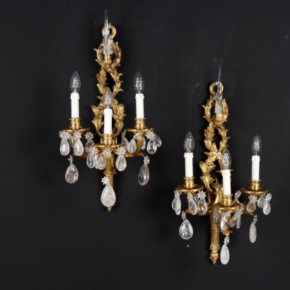 Pair of Neoclassical style wall lights