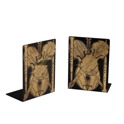 Paire de serre-livres Piero Fornasetti
