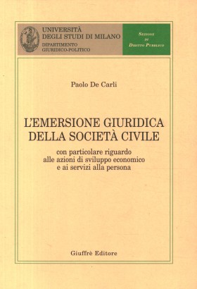 L'emersione giuridica della società civile