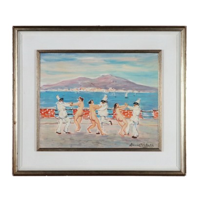Dipinto di Mario Cortiello 1972