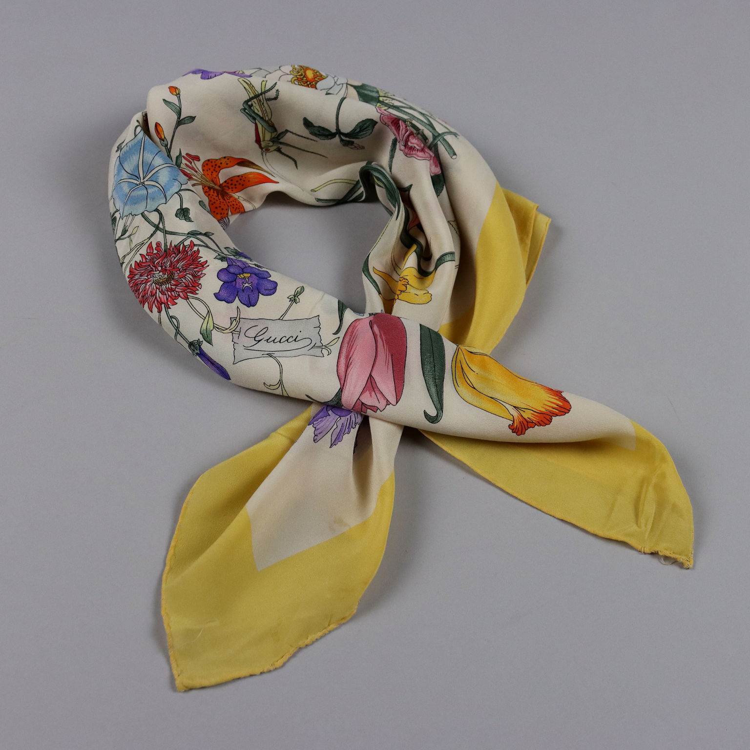 Gucci 2025 flora scarf