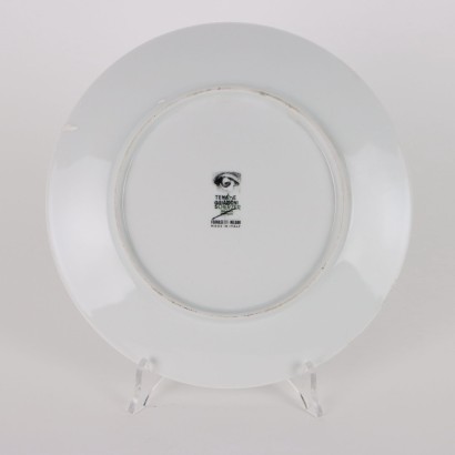 Piero Fornasetti Plate Tema et série V, Piero Fornasetti, Piero Fornasetti, Piero Fornasetti, Piero Fornasetti, Piero Fornasetti, Piero Fornasetti, Piero Fornasetti