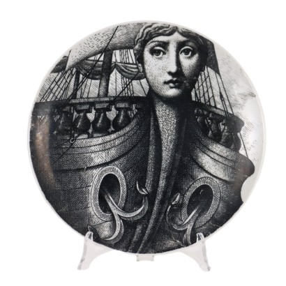 Piero Fornasetti Plate Tema and V Series,Piero Fornasetti,Piero Fornasetti,Piero Fornasetti,Piero Fornasetti,Piero Fornasetti,Piero Fornasetti,Piero Fornasetti,Piero Fornasetti,Piero Fornasetti