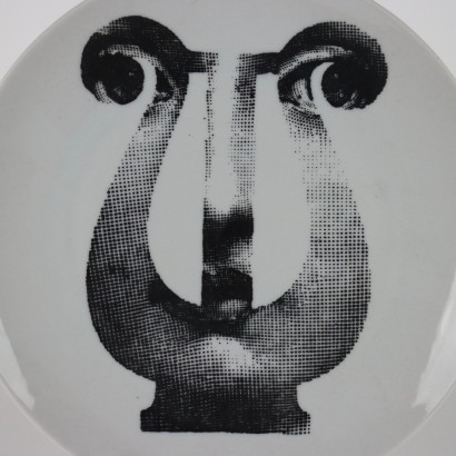 Piero Fornasetti Plate Tema and V Series,Piero Fornasetti,Piero Fornasetti,Piero Fornasetti,Piero Fornasetti,Piero Fornasetti,Piero Fornasetti,Piero Fornasetti,Piero Fornasetti,Piero Fornasetti