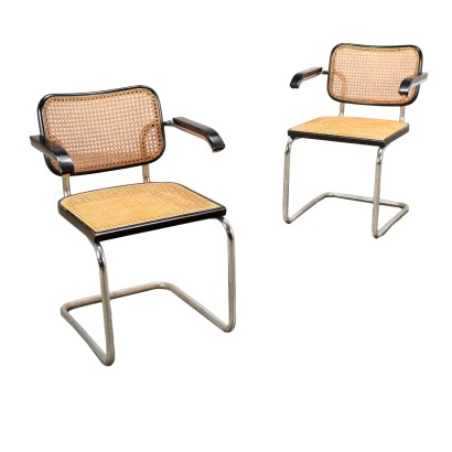 Vintage Cesca Stuhl für Gavina der 1960er-70er Jahre Bemaltes Holz
