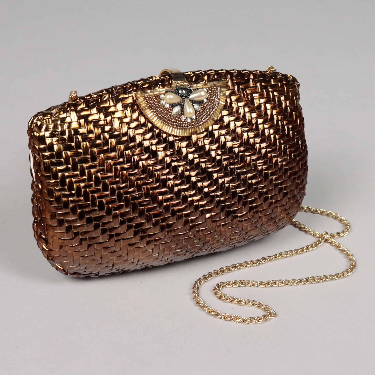 Copper clutch bag online