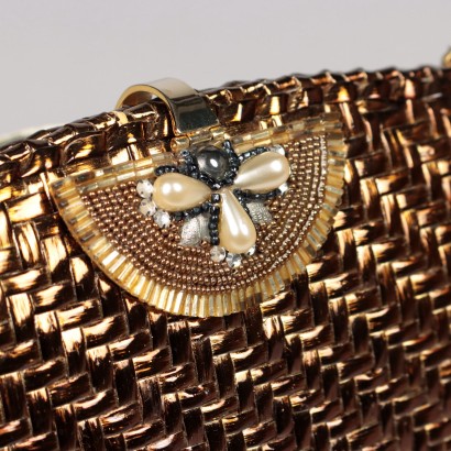 Rodo Wicker Clutch Bag, Rodo Vintage Wicker Clutch Bag