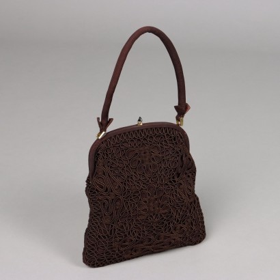 Braune Vintage-Tasche