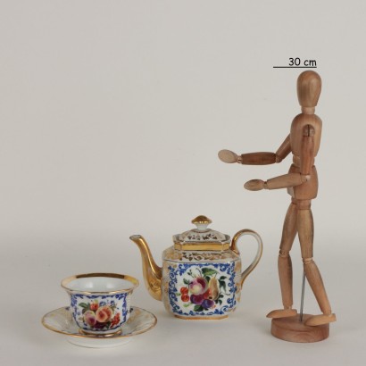 Juego de té de porcelana