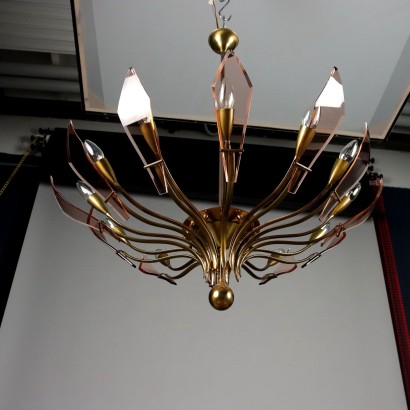 Deckenlampe, 50er Jahre Lampe