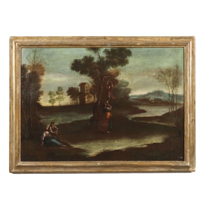 Landscape Painting with Figures