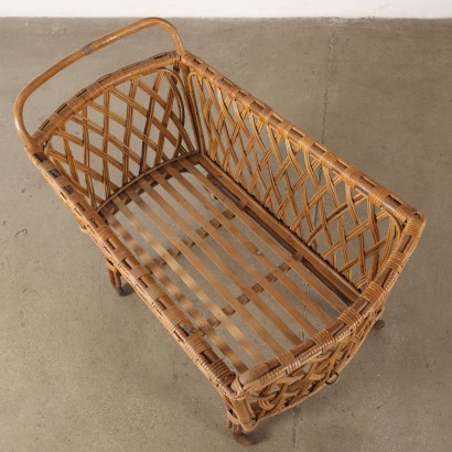 60's Bamboo Cradle