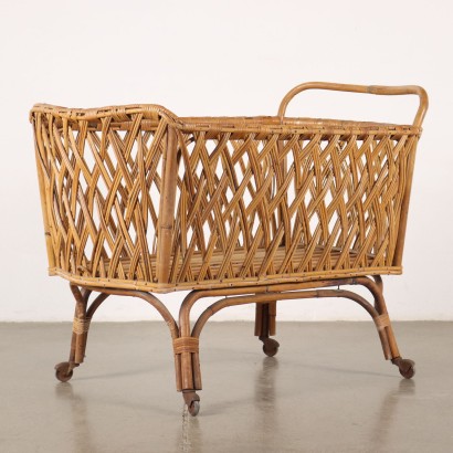 60's Bamboo Cradle