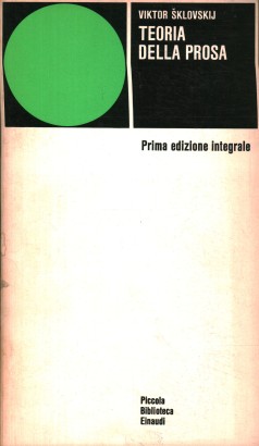 Teoria della prosa