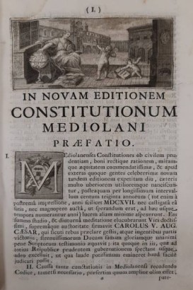 Décrets Constitutiones Dominii Mediolanensis
