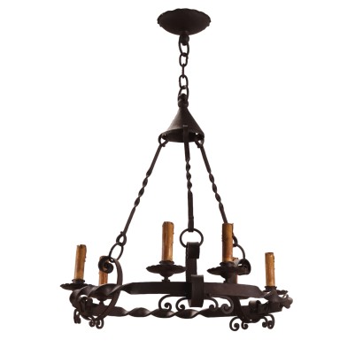 Wrought Iron Chandelier