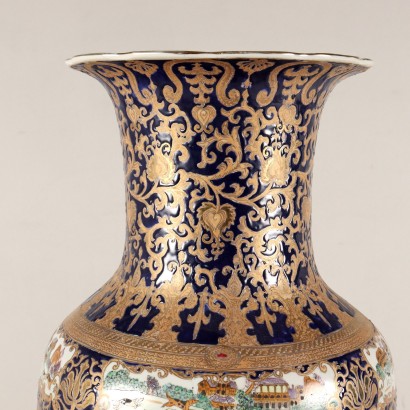 Baluster-Porzellanvase