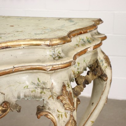 antiquités, console, antiquités de la console, console antique, console italienne antique, console antique, console néoclassique, console du XIXe siècle, console de style baroque vénitien