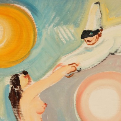 Painting by Mario Cortiello,The eroticism of Pulcinella,Mario Cortiello,Mario Cortiello,Mario Cortiello,Mario Cortiello,Mario Cortiello,Mario Cortiello,Mario Cortiello,Mario Cortiello