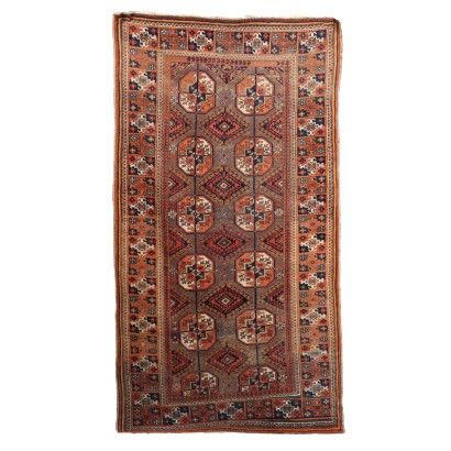 Vintage Beluchi Carpet Iran Wool Fine Knot Handmade