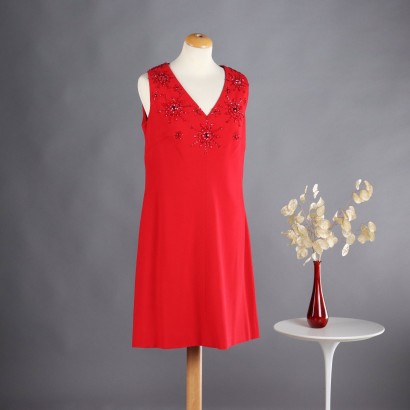 Red Vintage Dress