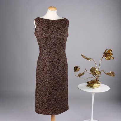 Vintage Bronzekleid