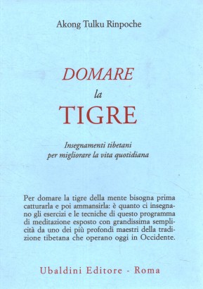 Domare la tigre