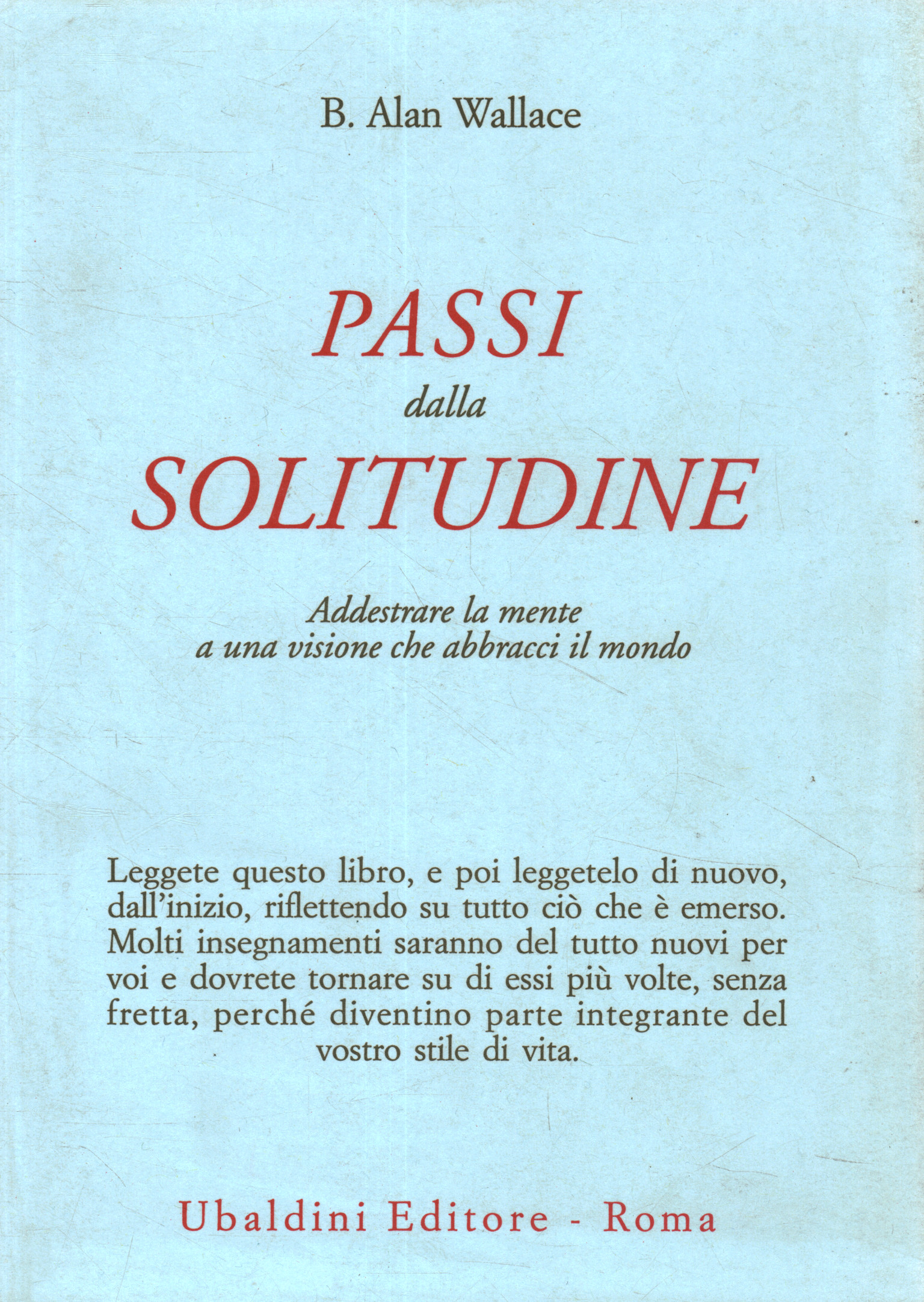 Passi dalla solitudine