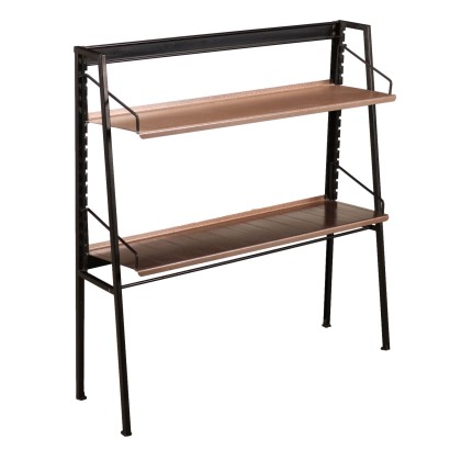 Vintage Étagère with Adjustable Shelves from the 60s Metal Furnishing