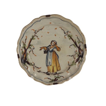Piatto in Maiolica di Savona