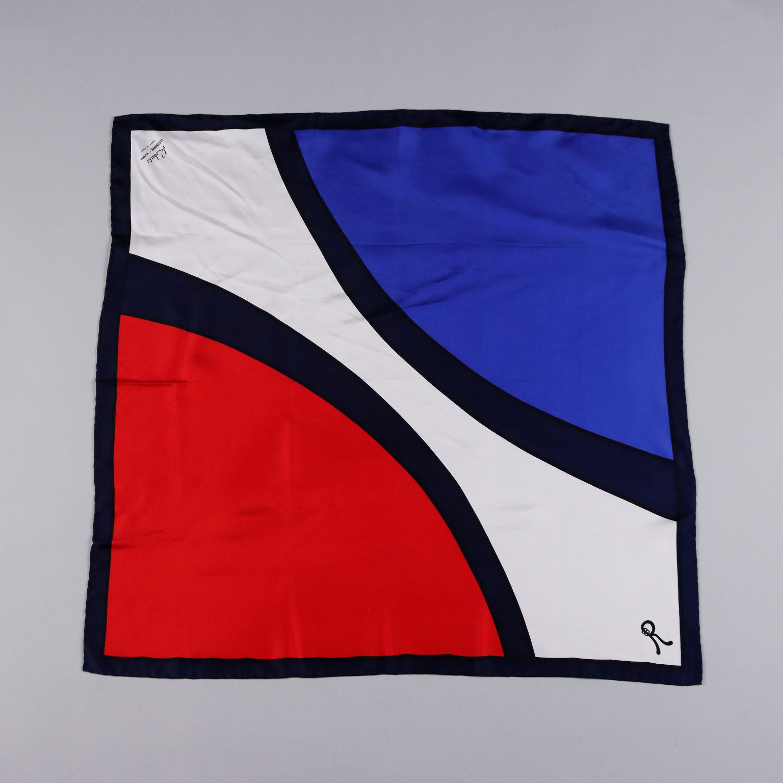 Roberta di Camerino Foulard Vintage Anni 60 70 Pura Seta colorata