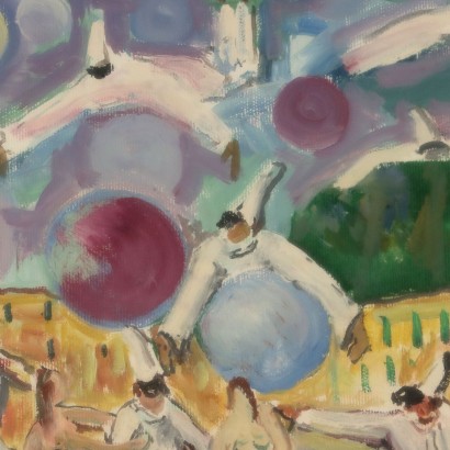 Painting by Mario Cortiello,Holidays of Pulcinella,Mario Cortiello,Mario Cortiello,Mario Cortiello,Mario Cortiello,Mario Cortiello,Mario Cortiello