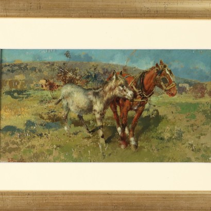 Small painting by Tito Pellicciotti, Horse and donkey, Tito Pellicciotti, Tito Pellicciotti, Tito Pellicciotti, Tito Pellicciotti, Tito Pellicciotti, Tito Pellicciotti, Tito Pellicciotti, Tito Pellicciotti, Tito Pellicciotti, Tito Pellicciotti, Tito Pellicciotti