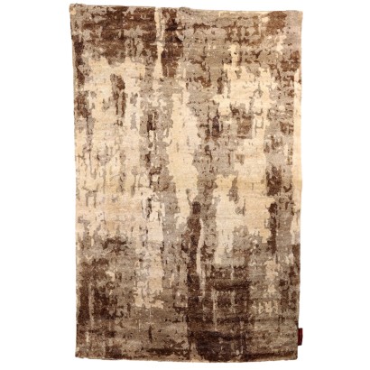 Tapis Vintage Sartori Ducale Italie Laine Noeud Gros Fait à la Machine