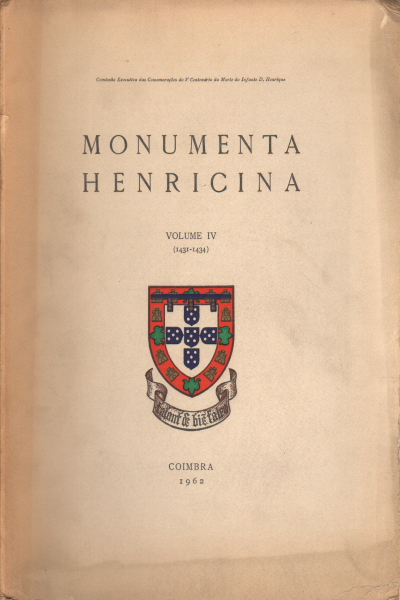 Monumenta henricina Vol. IV (1431-1434)