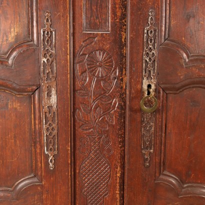 Small Wardrobe in Neoclassical Style