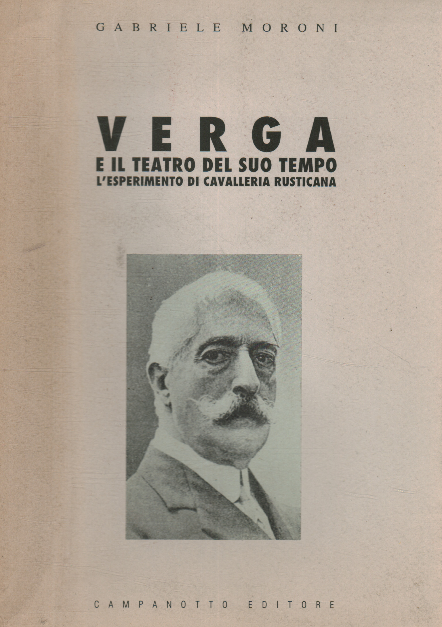 Verga and the theater of his time