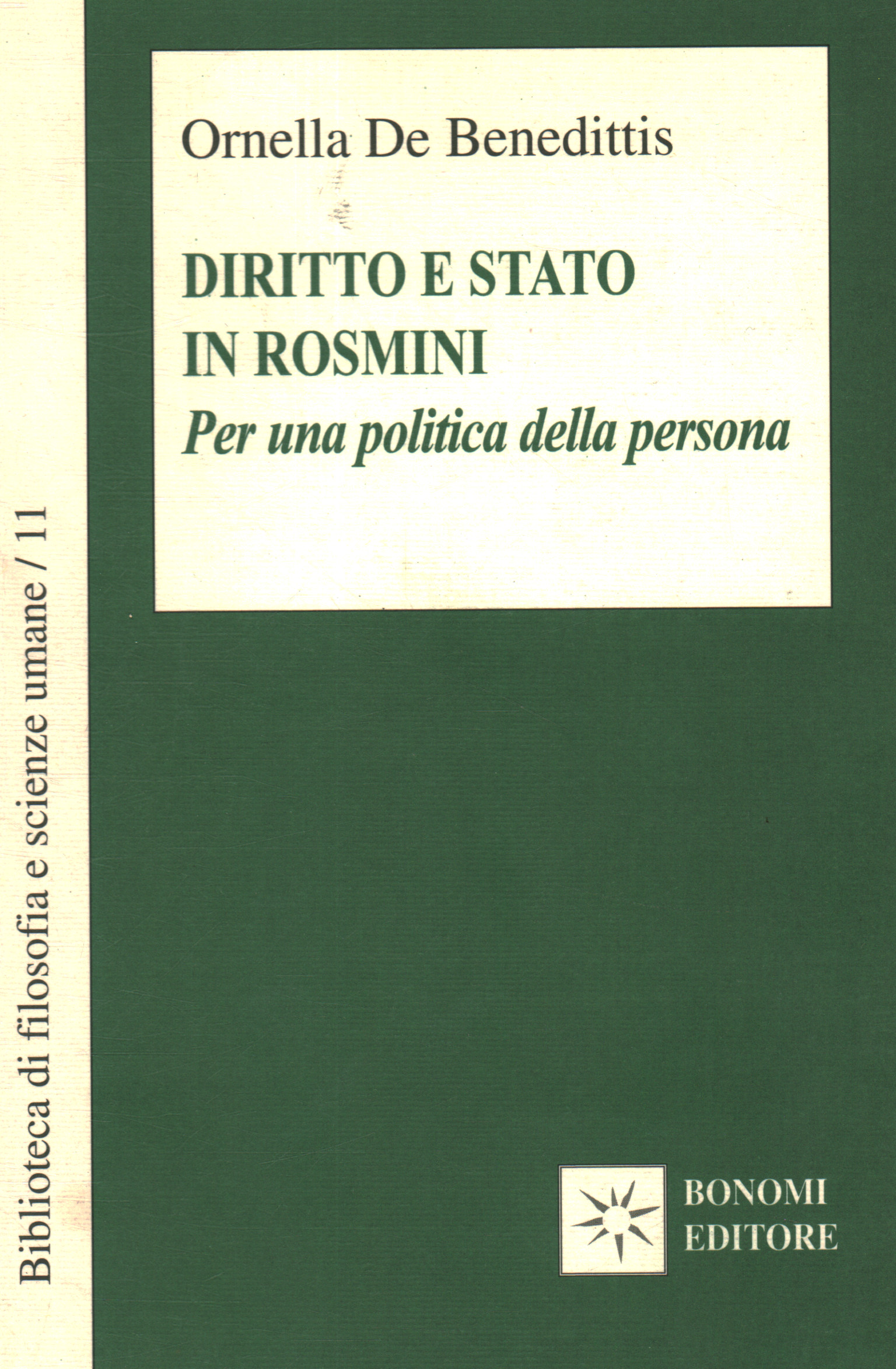 Law and state in Rosmini