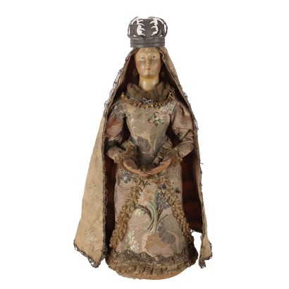 Kleine Skulptur einer Königin Süditalien Antiquitäten Objekte