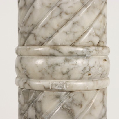 Column in White Marble