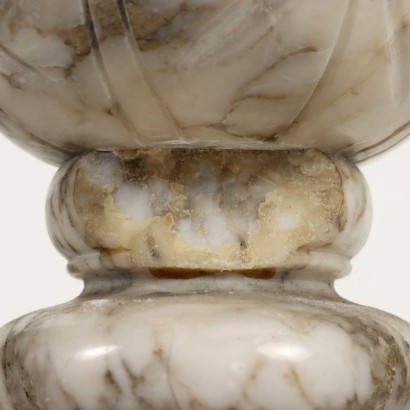 Column in White Marble